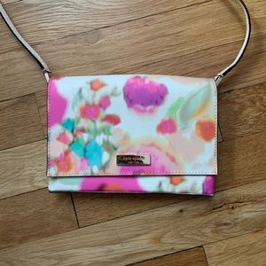 Kate Spade Crossbody | Blurred Floral Print